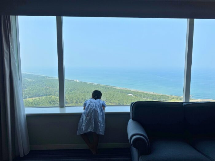 客室からの眺め