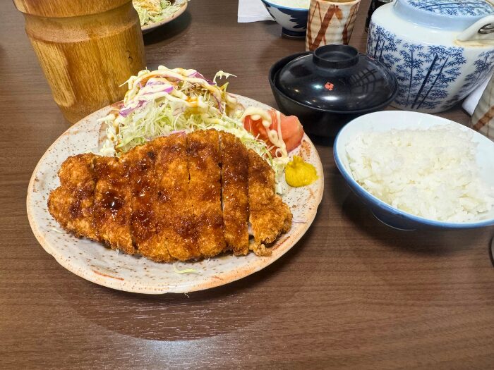 とんかつ竹亭 鹿屋本店のとんかつ